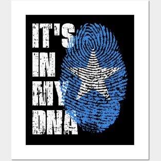 IT'S IN MY DNA Somalia  Flag Boy Girl Gift Posters and Art